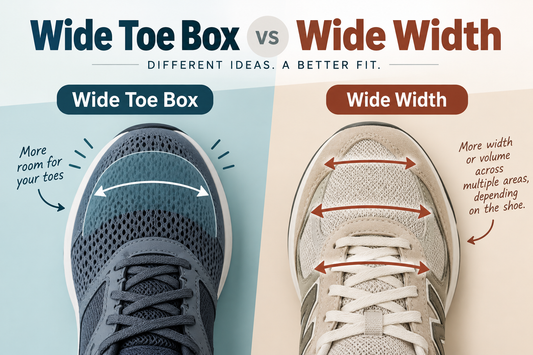 Wide Toe Box vs Wide Width: Which Fit Is Right for You?