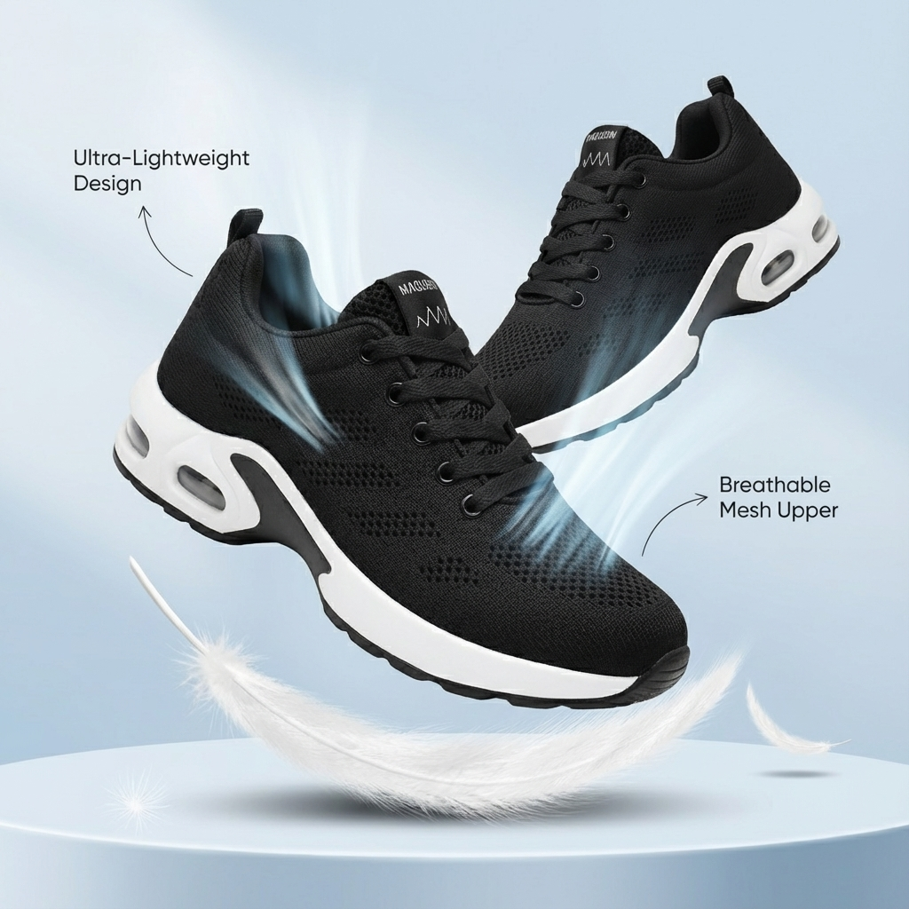 ILIYAH® AirStride Cushioned Ortho Walking Shoes for Women
