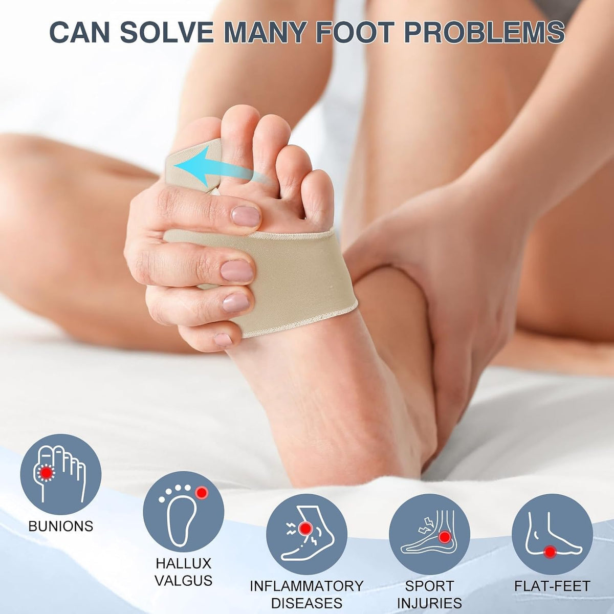 ILIYAH® Hallux Valgus Komfort-Set für Tag & Nacht