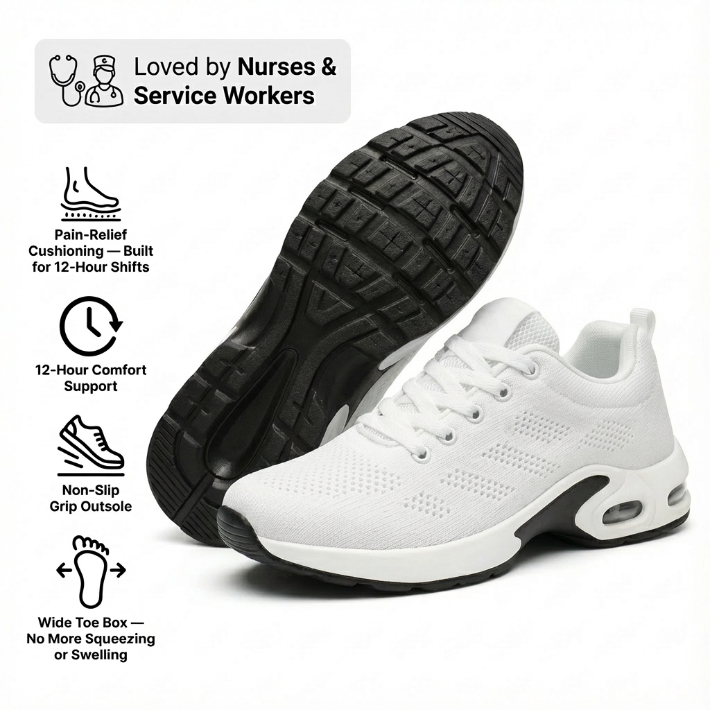 ILIYAH® AirStride Cushioned Ortho Walking Shoes for Women