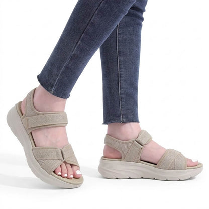 Sandalias con puntera ancha y soporte para el arco para mujer ILIYAH® Clara