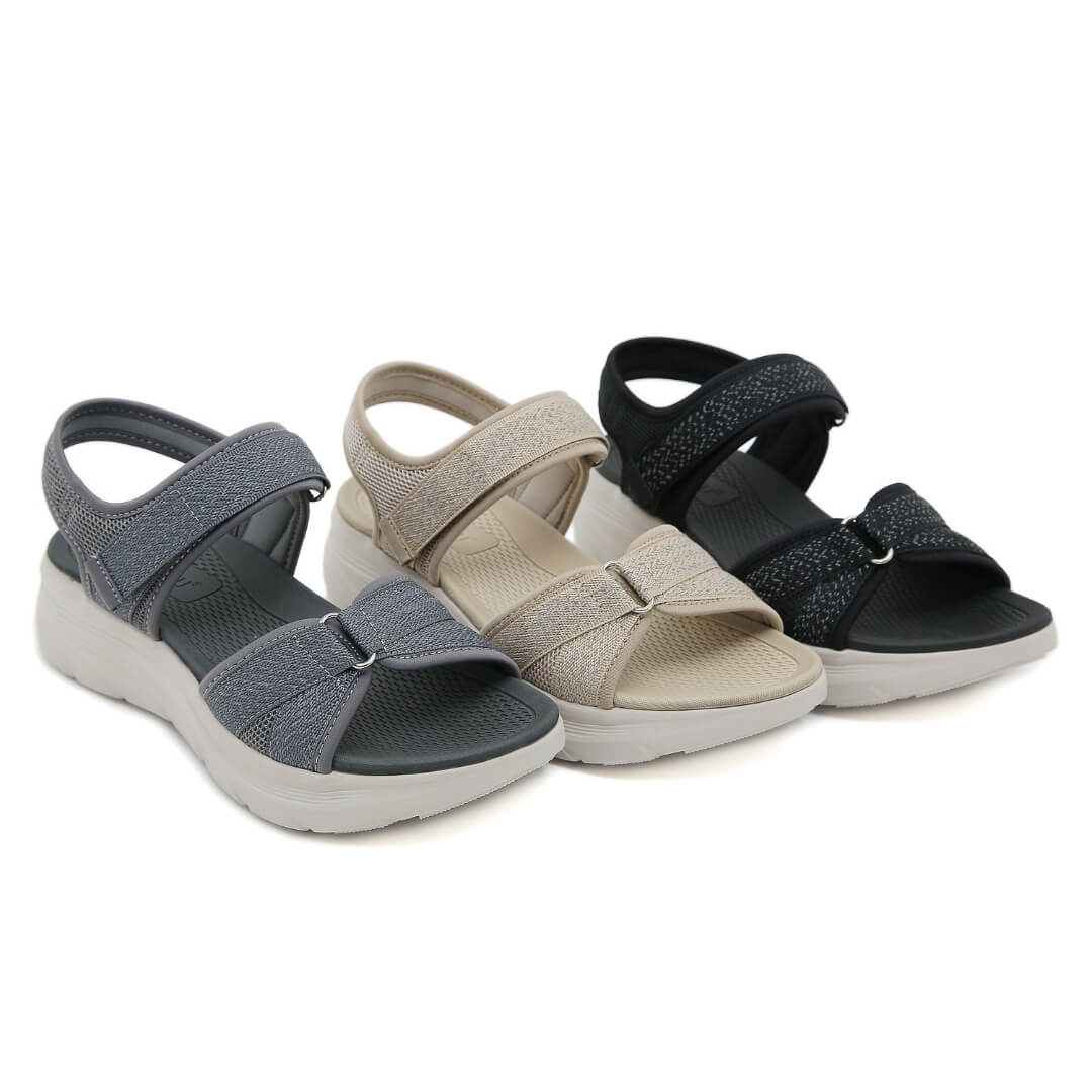 Sandalias con puntera ancha y soporte para el arco para mujer ILIYAH® Clara
