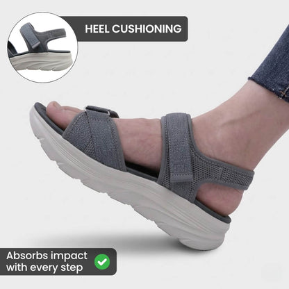 Sandalias con puntera ancha y soporte para el arco para mujer ILIYAH® Clara