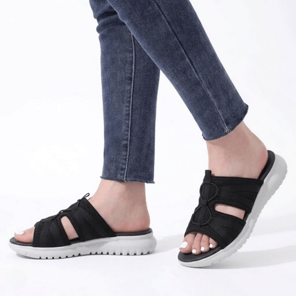 ILIYAH SoftStep Cushioned Comfort Slides for Women