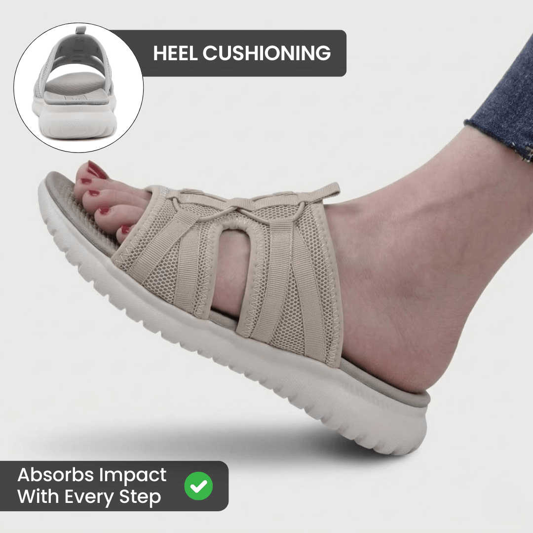 ILIYAH SoftStep Cushioned Comfort Slides for Women