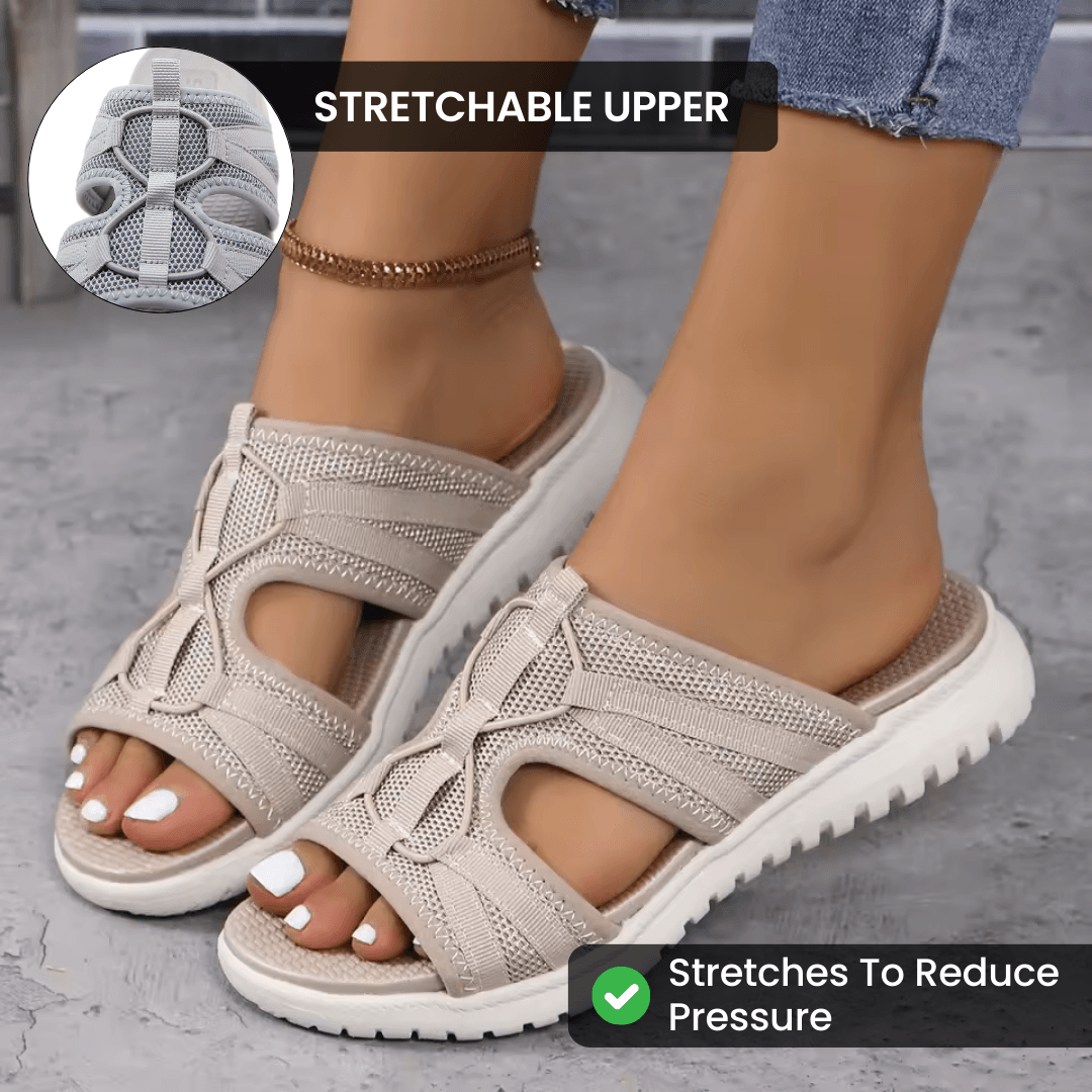ILIYAH SoftStep Cushioned Comfort Slides for Women