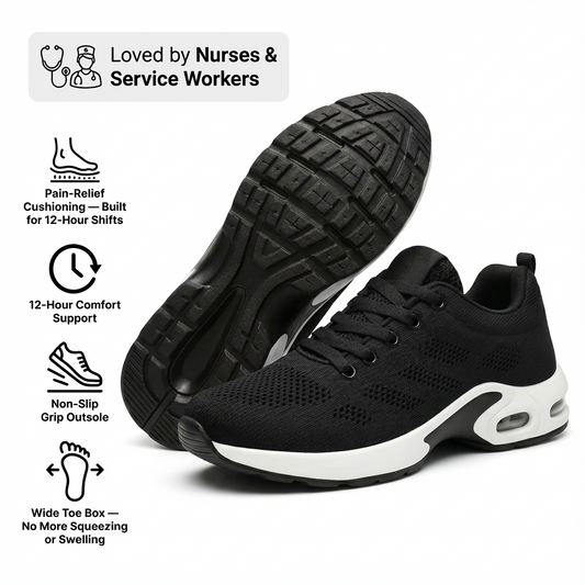 ILIYAH® AirStride Orthopädische Dämpfungs-Gehschuhe für Damen