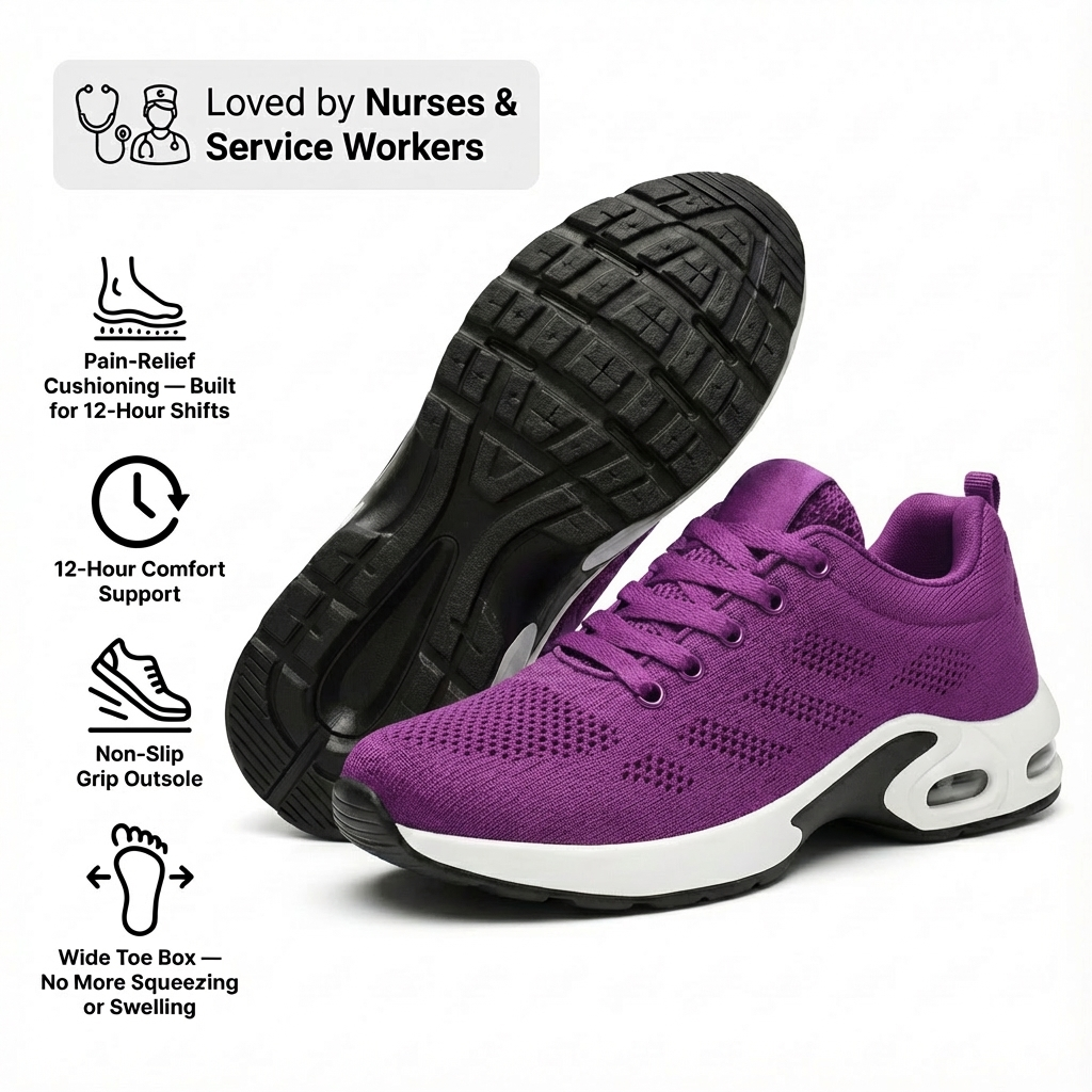 ILIYAH® AirStride Cushioned Ortho Walking Shoes for Women