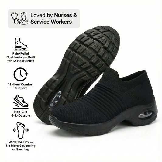 ILIYAH® EasyFlex No-Tie Comfort Walking Shoes for Women