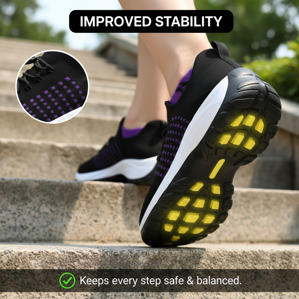 ILIYAH® ShiftPro All-Day Ortho Support Walking Shoes for Women