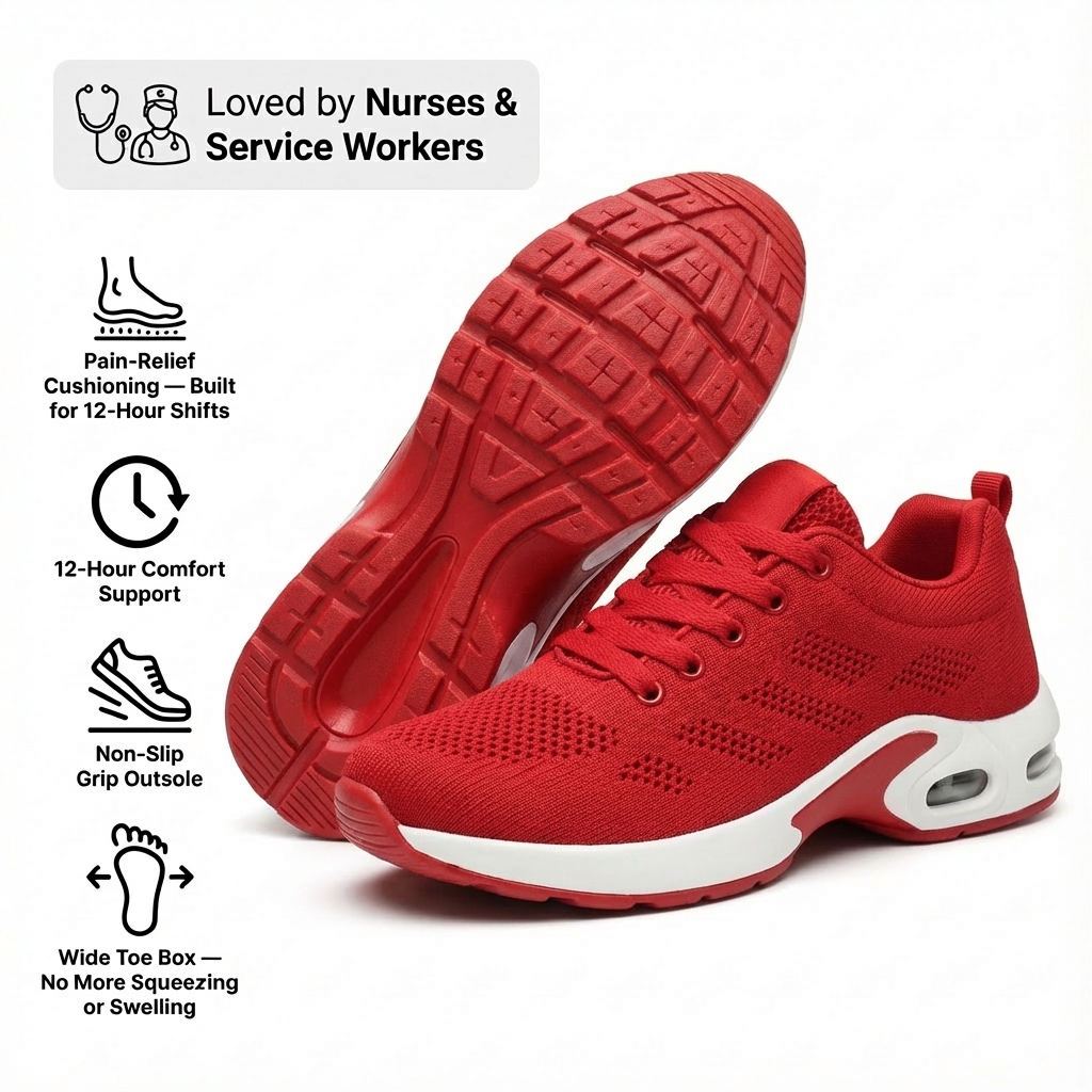ILIYAH® AirStride Cushioned Ortho Walking Shoes for Women