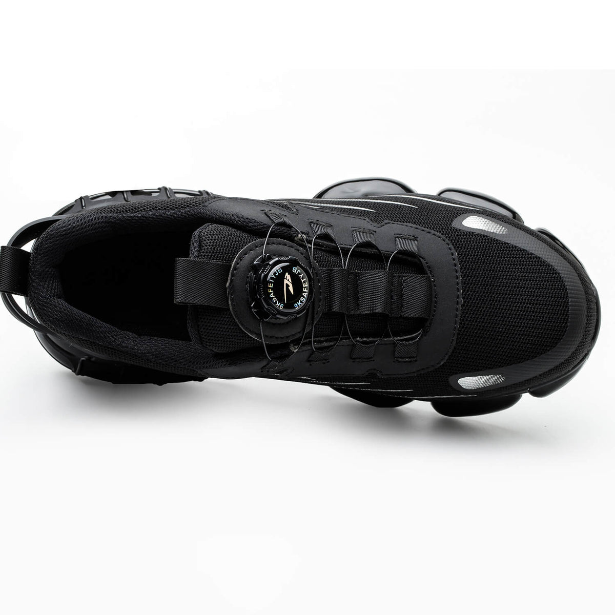 Zapatillas de trabajo con puntera de acero y cordones ajustables con dial ILIYAH®