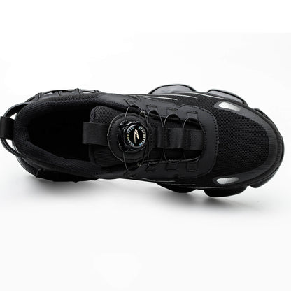 Zapatillas de trabajo con puntera de acero y cordones ajustables con dial ILIYAH®