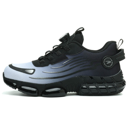 Zapatillas de trabajo con puntera de acero y cordones ajustables con dial ILIYAH®