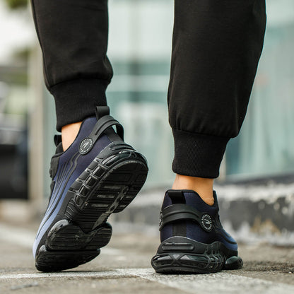 Zapatillas de trabajo con puntera de acero y cordones ajustables con dial ILIYAH®
