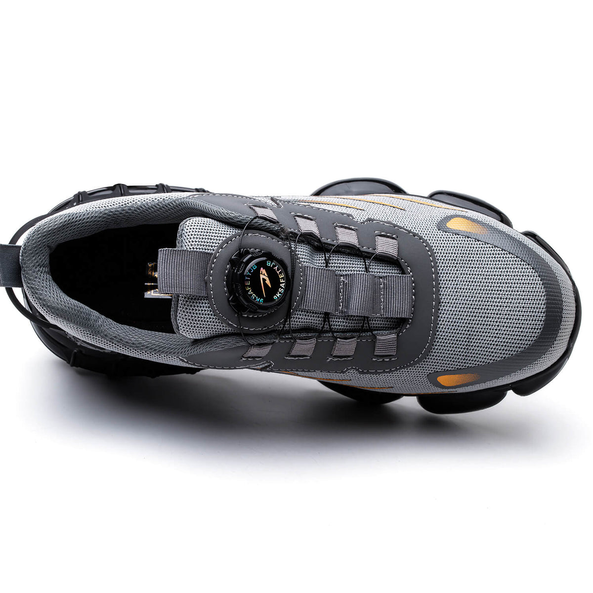Zapatillas de trabajo con puntera de acero y cordones ajustables con dial ILIYAH®