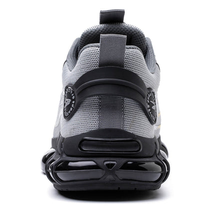 Zapatillas de trabajo con puntera de acero y cordones ajustables con dial ILIYAH®