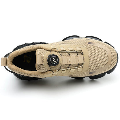 Zapatillas de trabajo con puntera de acero y cordones ajustables con dial ILIYAH®