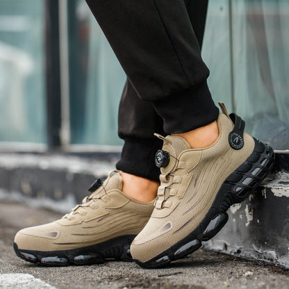 Zapatillas de trabajo con puntera de acero y cordones ajustables con dial ILIYAH®